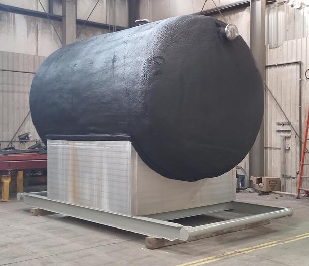 Used 100 BBL 50 PSI 96" x 10' Sour Flare KO