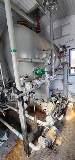 Used 60" x 20' 530 PSI Sour Horizontal Separator Package