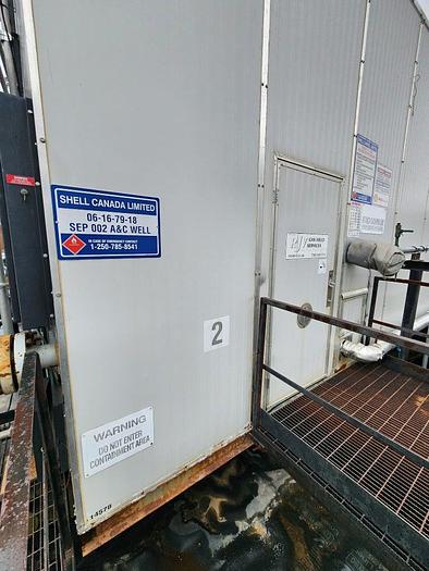 Used 30" 1440 PSI Vertical Sour Separator Package w/Integral 400 BBL Tank