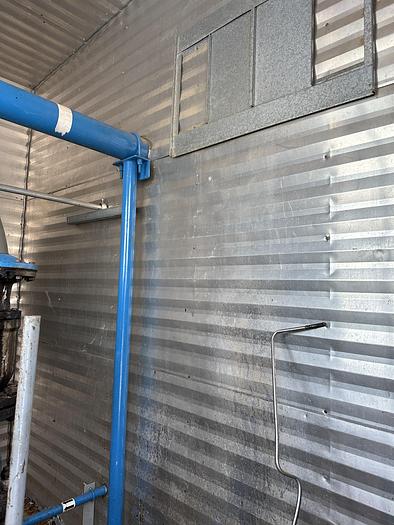 Used 8' x 25' Horizontal 75 PSI Rushton Free Water Knock Out