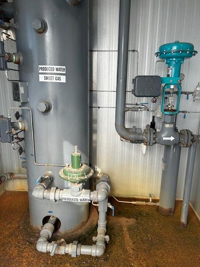 Used 24" x 8' 720 PSI Sweet Separator Package