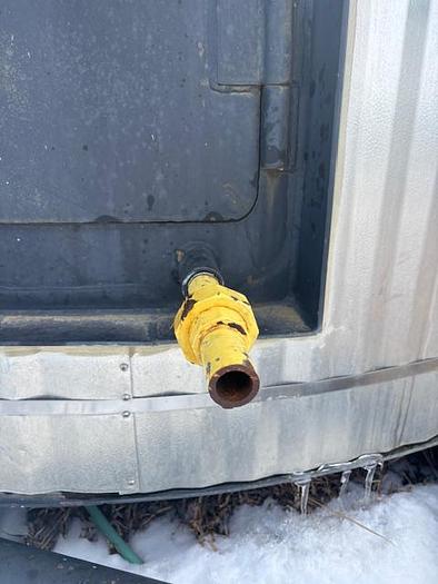 Used 100 BBL Double Wall Heated and Insulated Tank