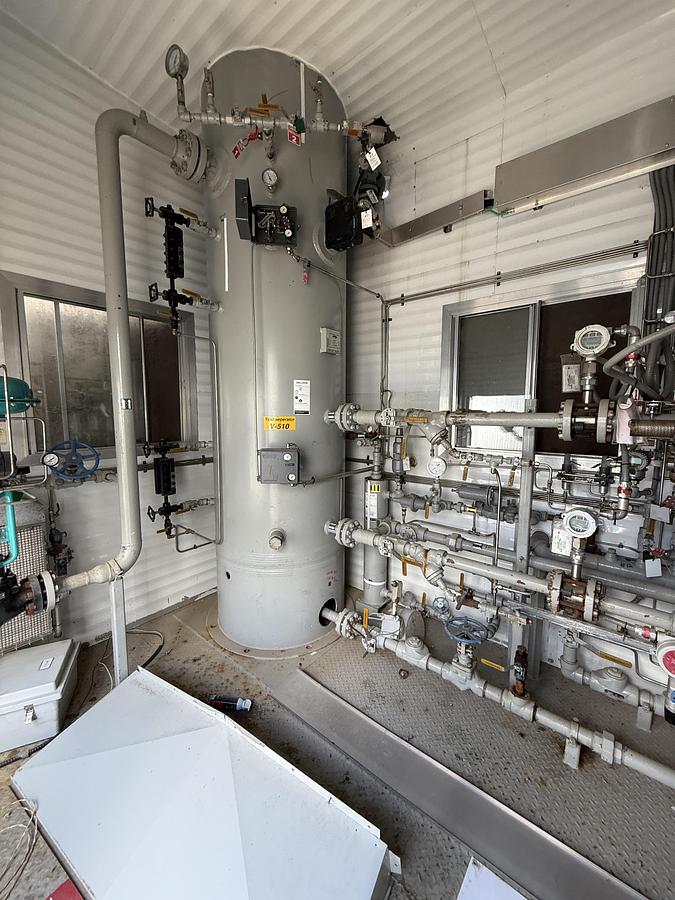 Used 30" 1440 PSI Vertical Sour Separator Package 