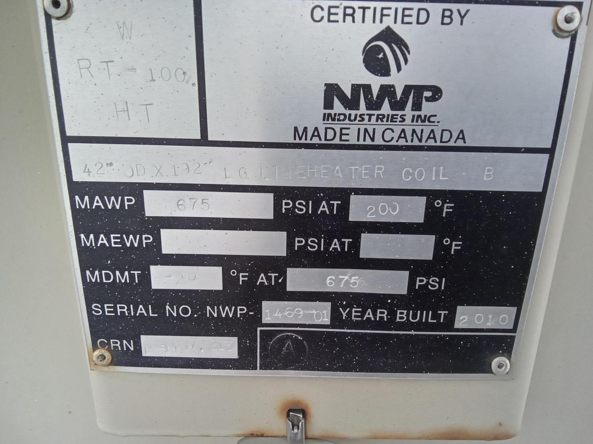 Used 1.0 MMBTU/hr Sour Line Heater #16246