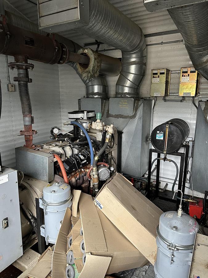 Used Dual 130 KW Katolight Generators with GM 8.1 L Natural Gas Engines