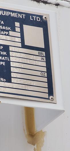 Used Double Wall Skidded Tank