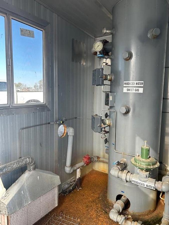 Used 24" x 8' 720 PSI Sweet Separator Package