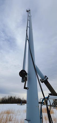 Used 100 BBL Double Wall 14.9 PSI 84" x 15' Flare KO