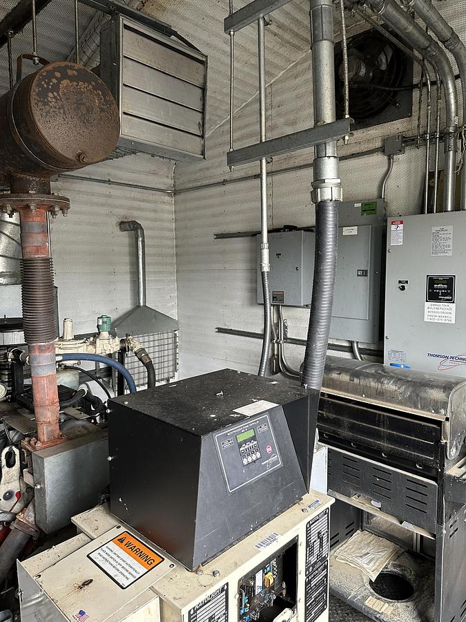 Used Dual 130 KW Katolight Generators with GM 8.1 L Natural Gas Engines