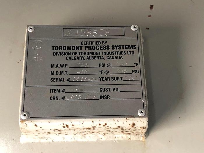 Used 400 HP Frick TDSH283L Screw Compressor w/ Cat 3408 Natural Gas Driver