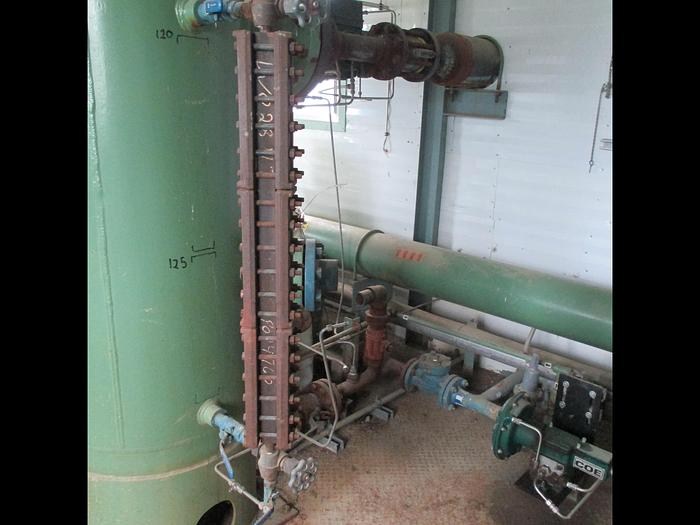 Used 24" x 10' 720 PSI Vertical Sweet Separator