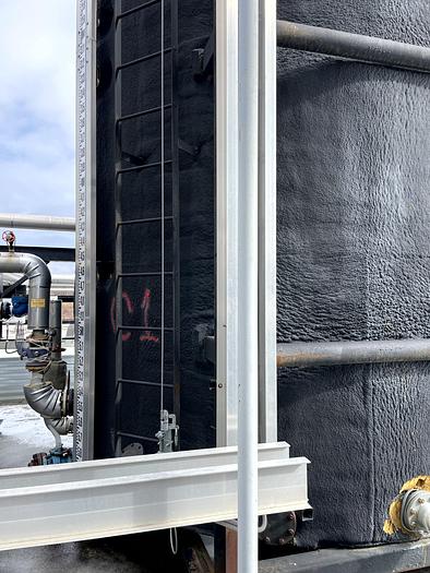 Used 400 BBL Insulated Heated & Internally Coated Tank