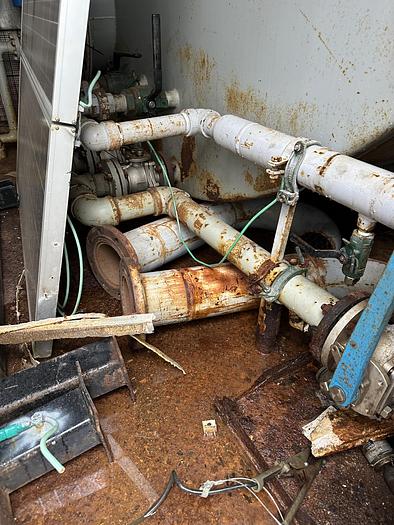 Used 30" 1440 PSI Vertical Sour Separator Package w/Integral 400 BBL Tank