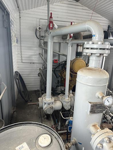 Used 90 HP Compressor Ariel JGP-1/Cat 3304 Reciprocating