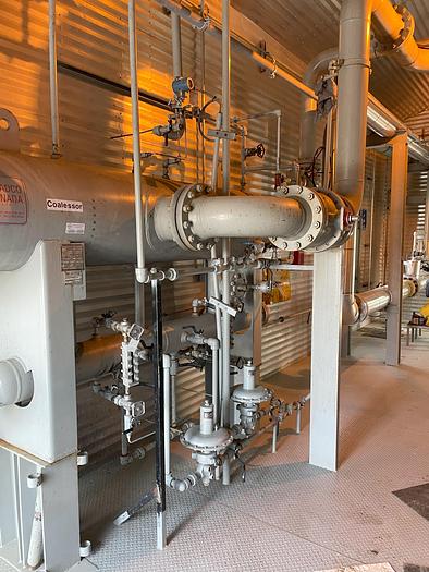 Used 60" x 24' 720 PSI Sour Horizontal 3 Phase Separator Package