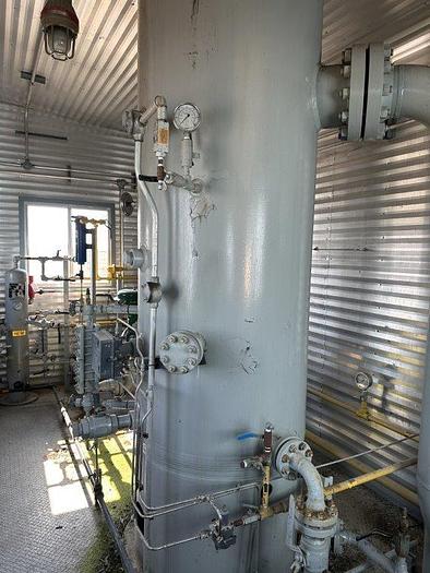 Used 36" x 10' 1480psi Sour Vertical Separator