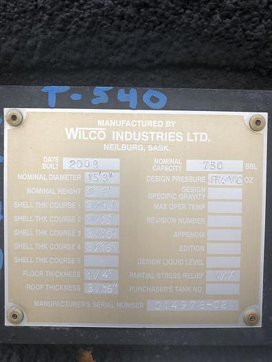 Used 2008 Wilco Industries