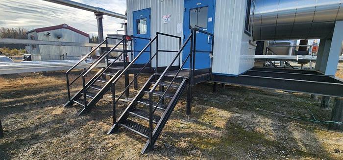 Used 60" x 20' 530 PSI Sour Horizontal Separator Package