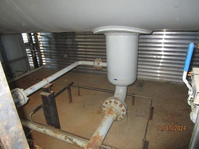 Used 72" x 20' 720 PSI Sour Separator Package
