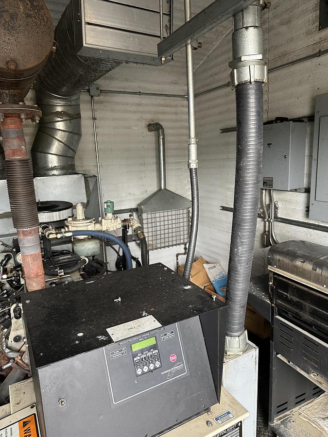 Used Dual 130 KW Katolight Generators with GM 8.1 L Natural Gas Engines