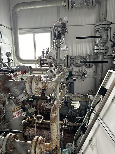 Used 30" 1440 PSI Vertical Sour Separator Package w/Integral 400 BBL Tank