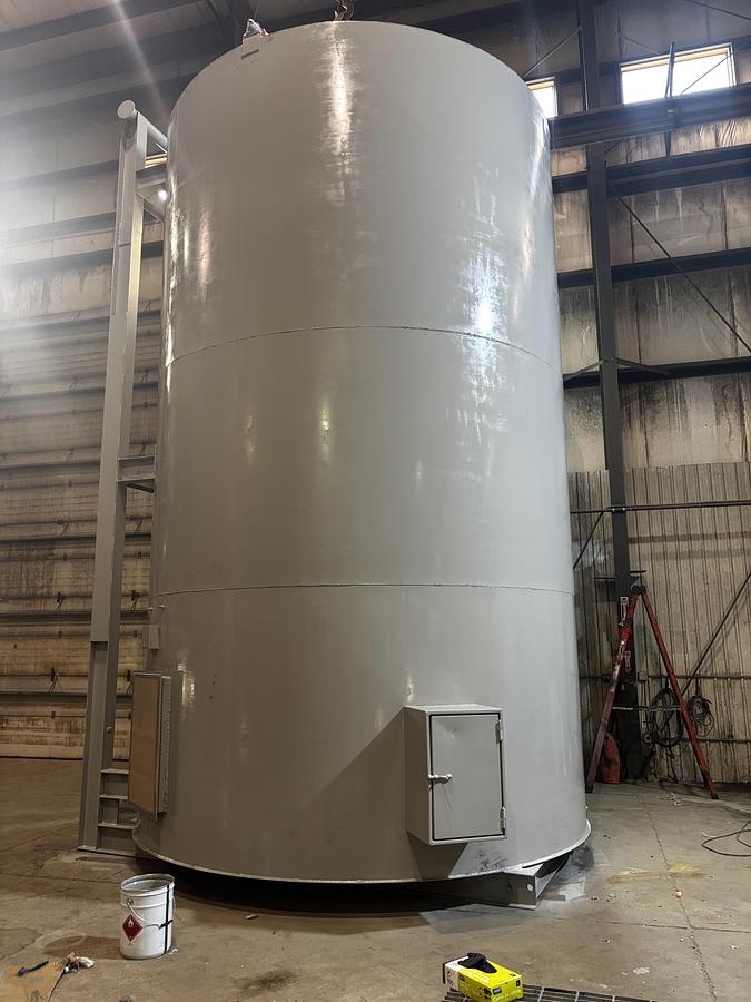Used 400 BBL L-Skidded, Insulated Tank - 16022