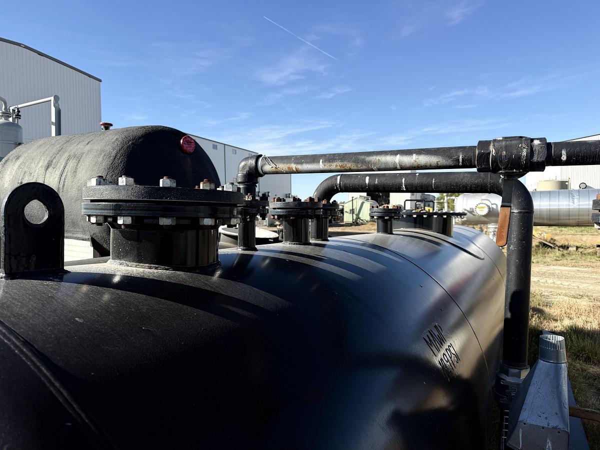 Refurbished 75 BBL Flare Knockout Skid 14.9 PSI Reconditioned - 15780