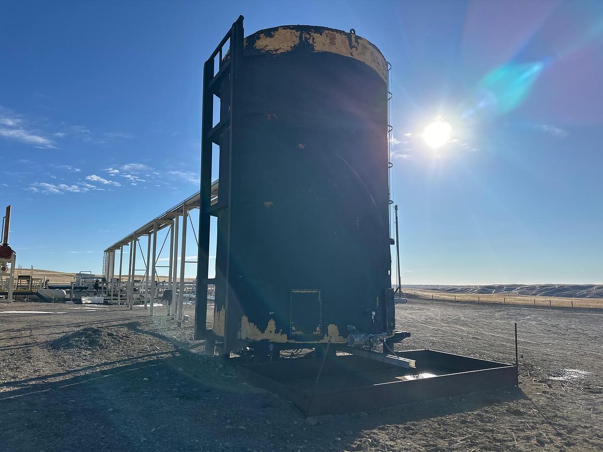 Used 750 BBL Double Wall Internally Coated Tank #16110