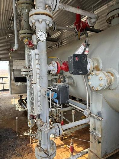 Used 48” x 15’ 1435 PSI Horizontal Separator Package