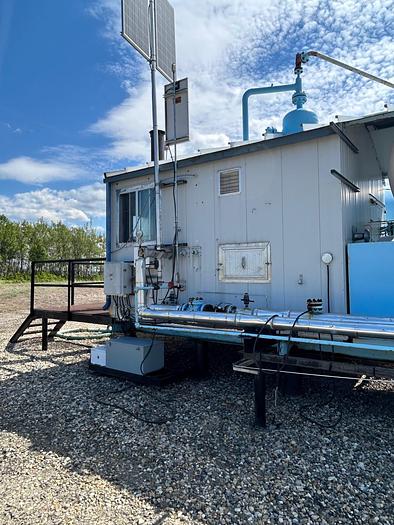Used 8' X 26' Chadco Vessel/Separator/lineheater/Sand Separator Combo