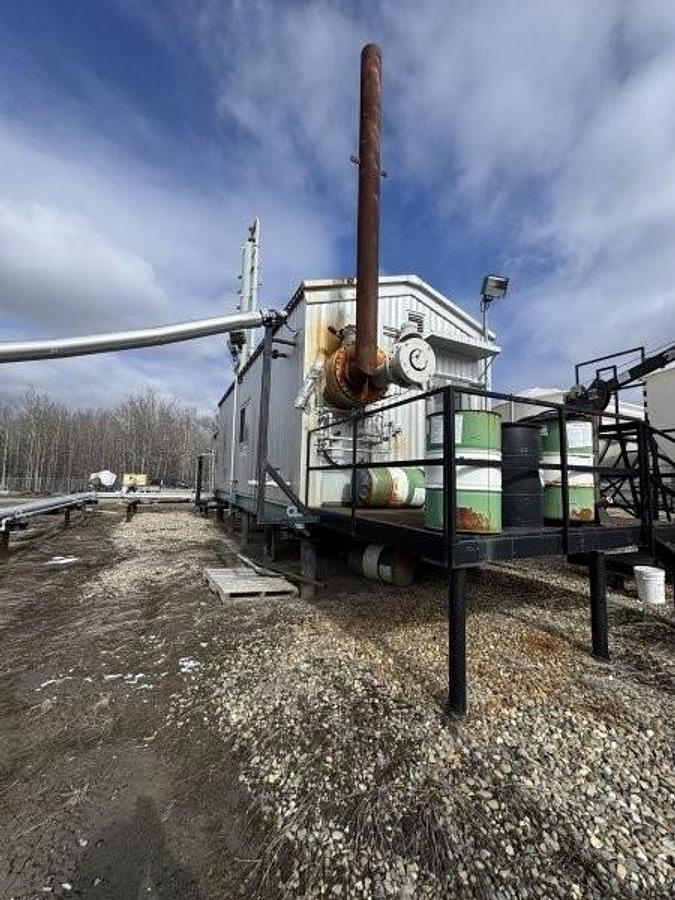 Used 24" 1415 PSI Sour 8 Tray Dehydrator