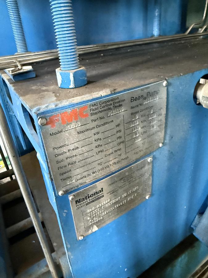 Used 60" x 20' 1440 PSI Sour Horizontal Separator Package