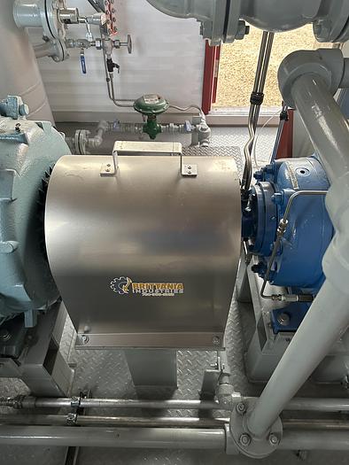 100HP New SOUR VRU Teco Driver with 2 Ro-Flo Compressors - 15623