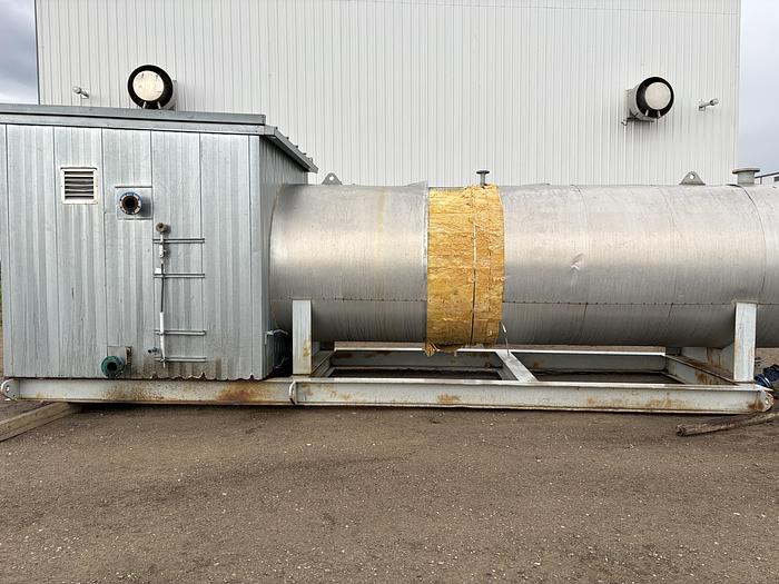 Used 6' x 20' Horizontal 75 PSI Rushton Free Water Knock Out