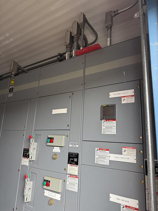 Used 10" W x 24' Long MCC Building with Storage/Office Space