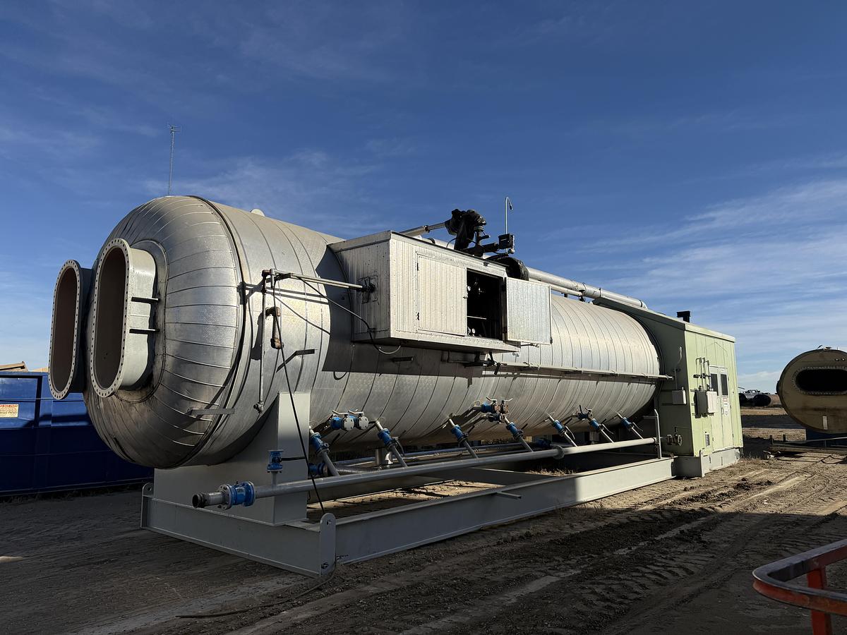 Refurbished 10' x 40' 75 PSI Horizontal Treater - 15858