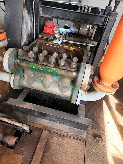 Used Dual Triplex Plunger Pump Package