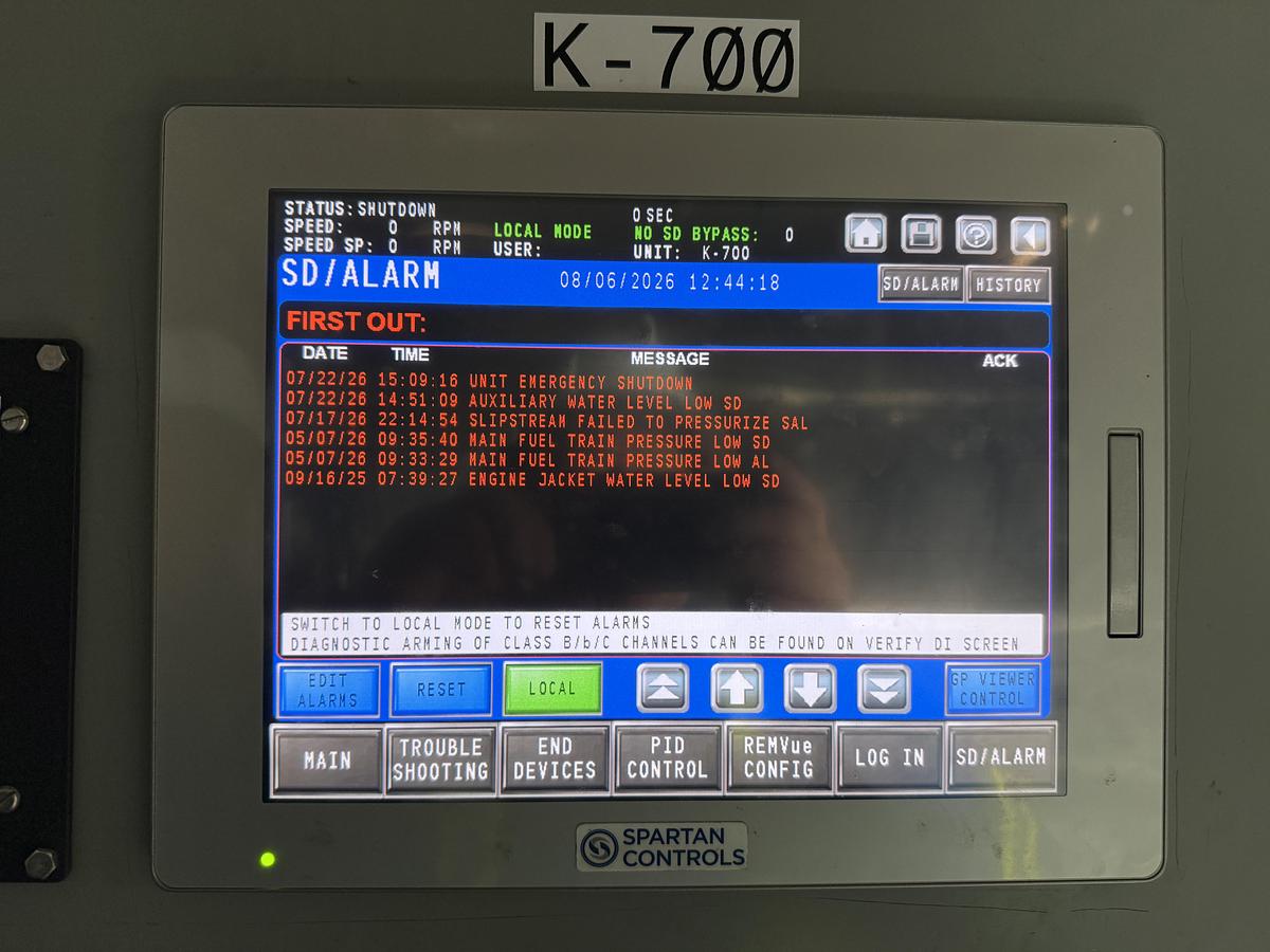 Used Compressors/VRUs/Generators