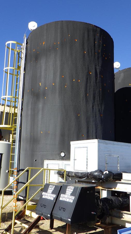 Used 400 BBL Double Wall L-Skidded, EnviroVaullt Heated, Insulated & Internally Coated Tank