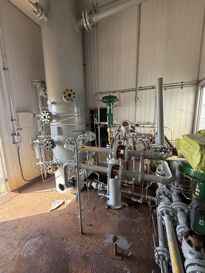 Refurbished 30" 1440 PSI Vertical Sour Separator Package