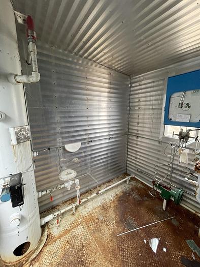 Used 16" 1440 PSI Vertical Separator Package w/Integral 100 Bbl Double Wall Fiberglass Tank