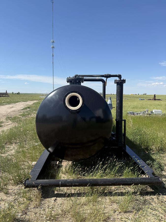 Refurbished 75 BBL Flare Knockout Skid 14.9 PSI Reconditioned - 15780