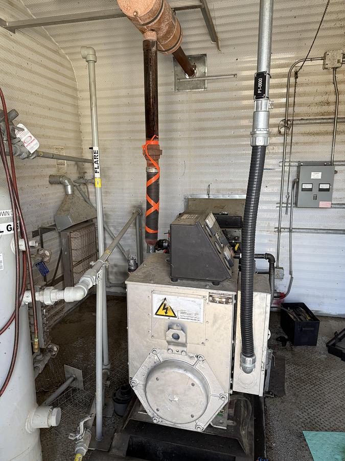 Used 20 KW Generator/MCC Building