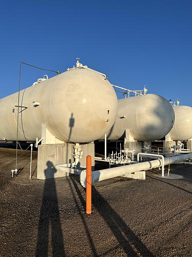 Used 90,000 Gallon 250 PSI Storage Bullet