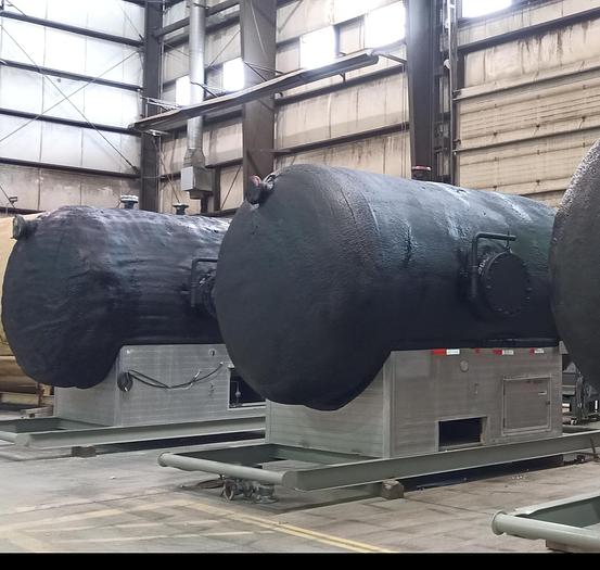 Used 100 BBL 50 PSI 96" x 10' Sour Flare KO