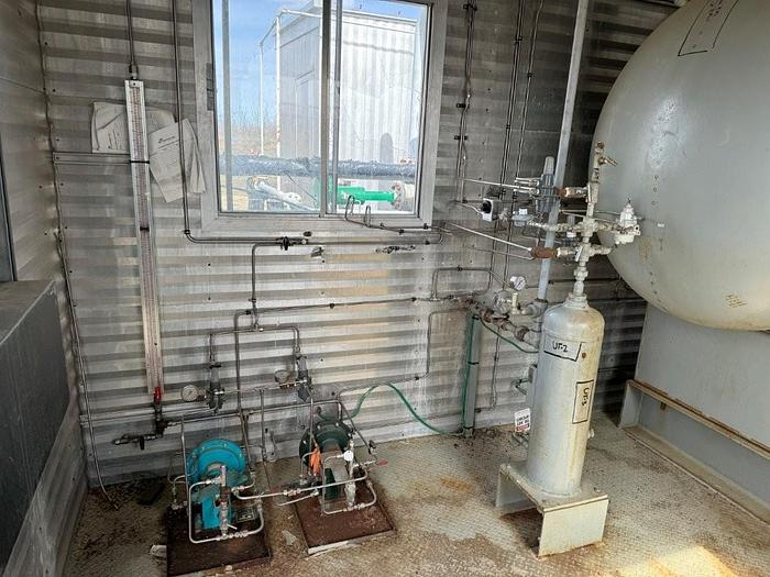 Used 48” x 15’ 1435 PSI Horizontal Separator Package