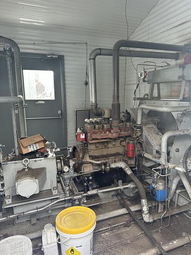 Used 85 HP Ariel JGP-1/Cummins Reciprocating Compressor