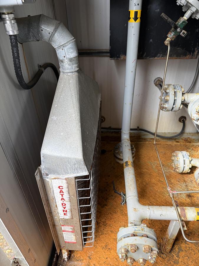 Used 30" 1440 PSI Vertical Sour Separator Package w/Integral 400 BBL Tank