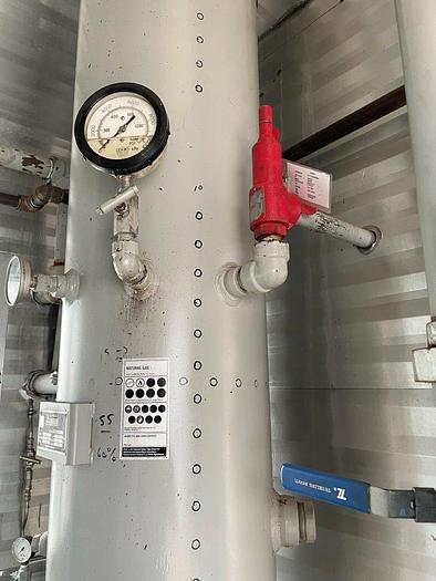 Used 16" 1440 PSI Vertical Separator Package w/Integral 100 Bbl Tank