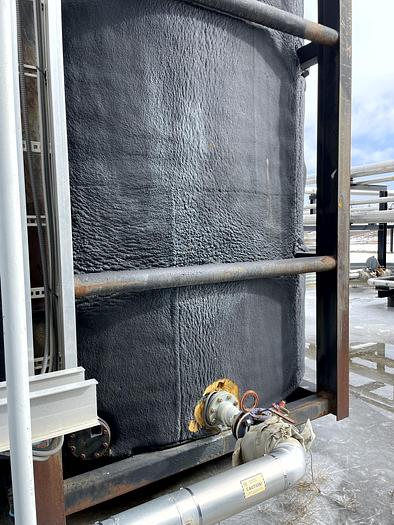 Used 400 BBL Insulated Heated & Internally Coated Tank